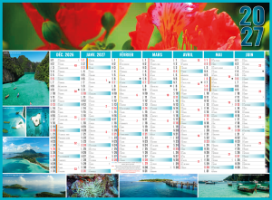 PLANCHE BANCAIRE "EXOTISME" GD FORMAT